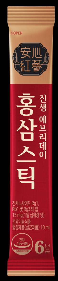 Hongsam stick — vörös ginzeng tasak