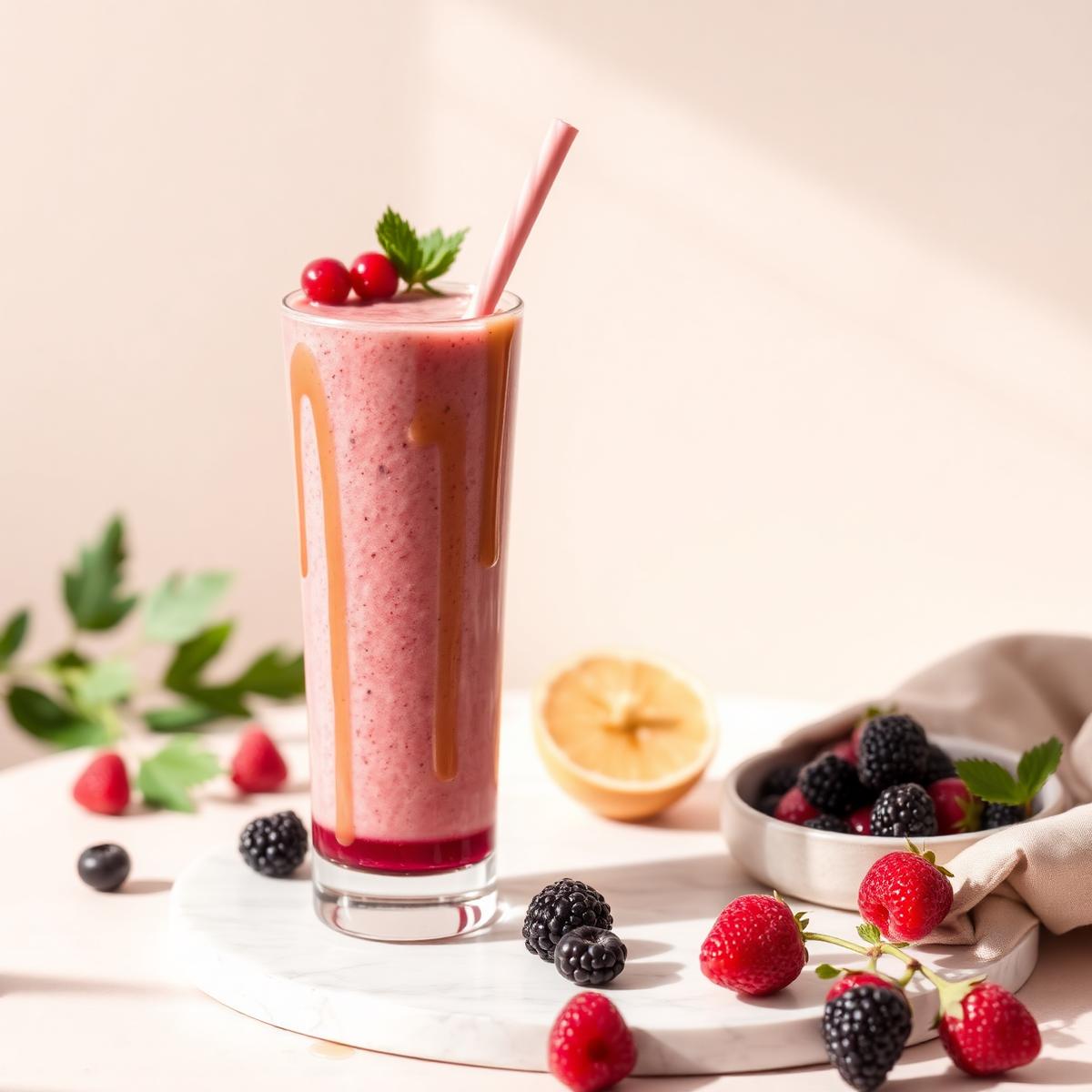 Vörös ginzeng smoothie
